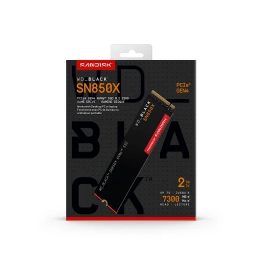 WD_BLACK 2TB SN850X NVMe SSD Dahili Katı Hal Sü | Sharaf Electro